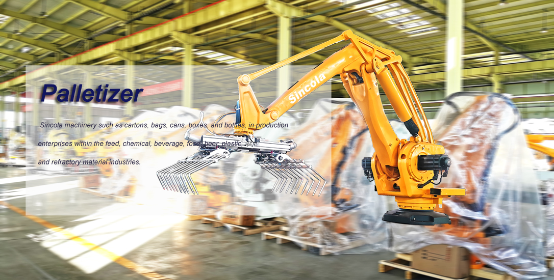 Highrobotpalletizer-Bags,cartons,barrels,palletizers,palletizingrobots-SincolaMachinery